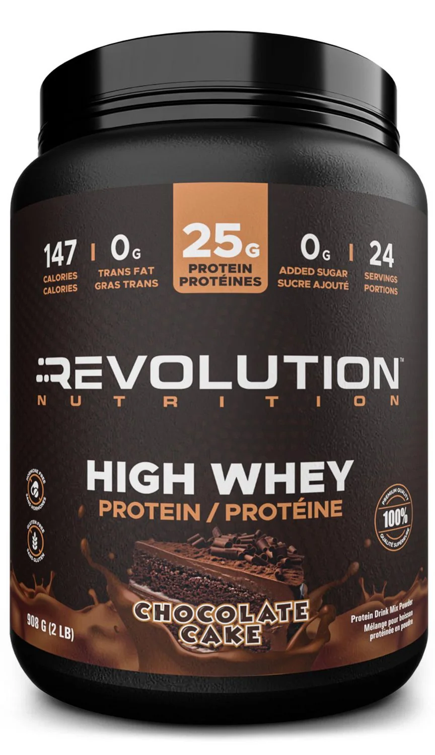 Revolution Nutrition High Whey 908 g Gâteau au chocolat